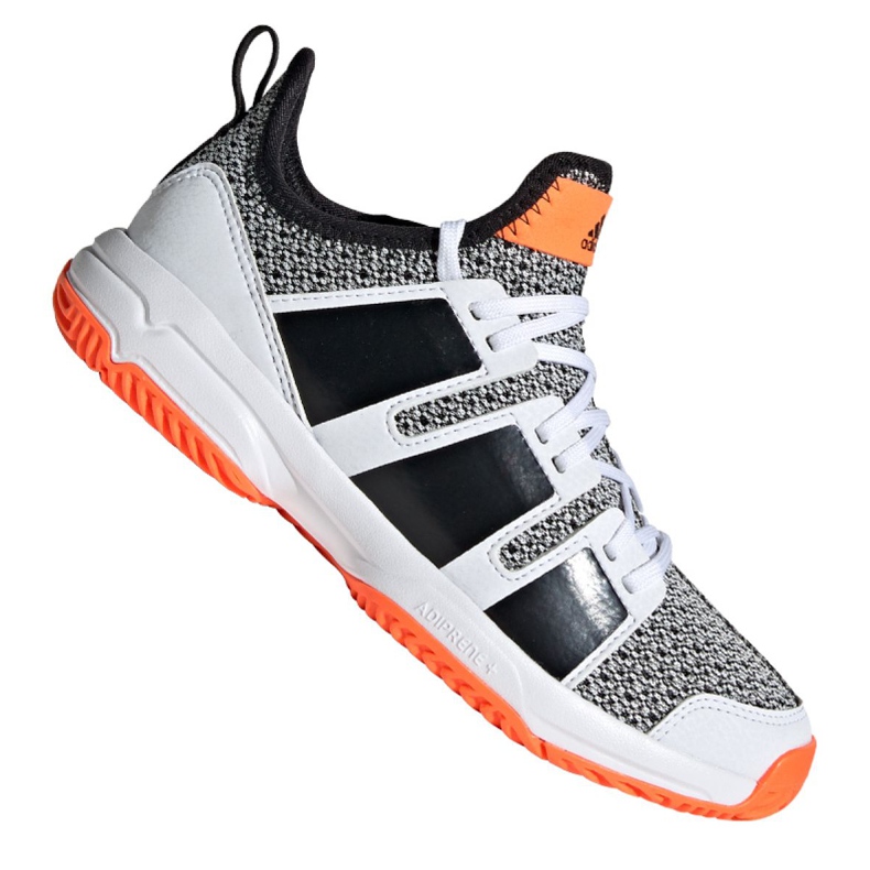 Pantofi de handbal Adidas Stabil Jr F33830 multicolor gri