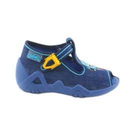 Papuci băieți Befado 217P103 bleumarin albastru marin Papuci băieți Befado 217P103 bleumarin albastru marin
