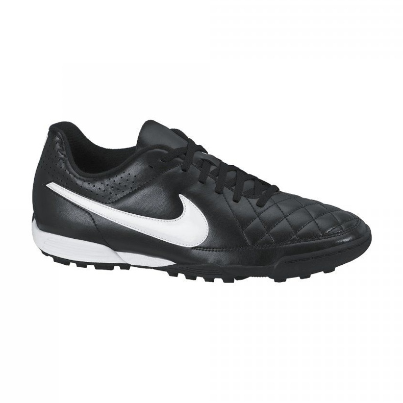 Ghete fotbal Nike Tiempo Rio Ii Tf 631289-010 negru negru Ghete fotbal Nike Tiempo Rio Ii Tf 631289-010 negru negru