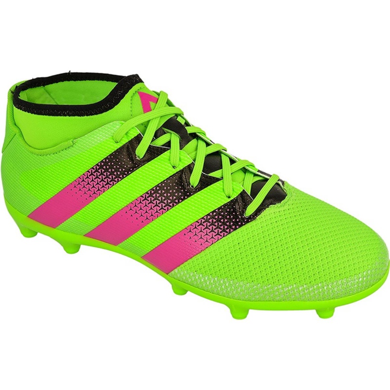 Ghete de fotbal Adidas Ace 16.3 Primemesh FG / AG M AQ2555 verde verde Ghete de fotbal Adidas Ace 16.3 Primemesh FG / AG M AQ2555 verde verde