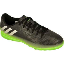 Ghete de fotbal Adidas Messi 16.4 Tf Jr AQ3515 negru negru