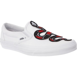 Vans Clasic Slip pe W00 șarpe alb