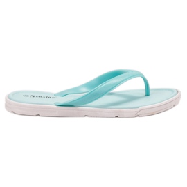 Seastar Flip-flops din cauciuc albastru