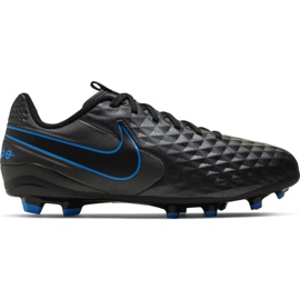 Pantofi de fotbal Nike Tiempo Legend 8 Academy FG / MG Jr AT5732 004 negru negru