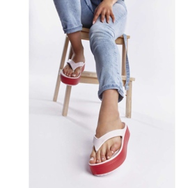 Crocs Crocband Platform Flip 6QB Barely Pink Pepper multicolor