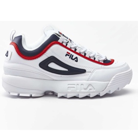 Disruptor Cb Low White Fila Navy Fila Roșu alb albastru marin multicolor