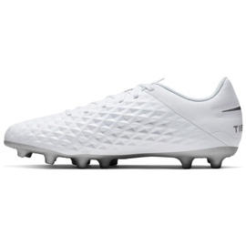 Pantofi de fotbal Nike Tiempo Legend 8 Academy Club FG / MG M AT6107-100 alb alb