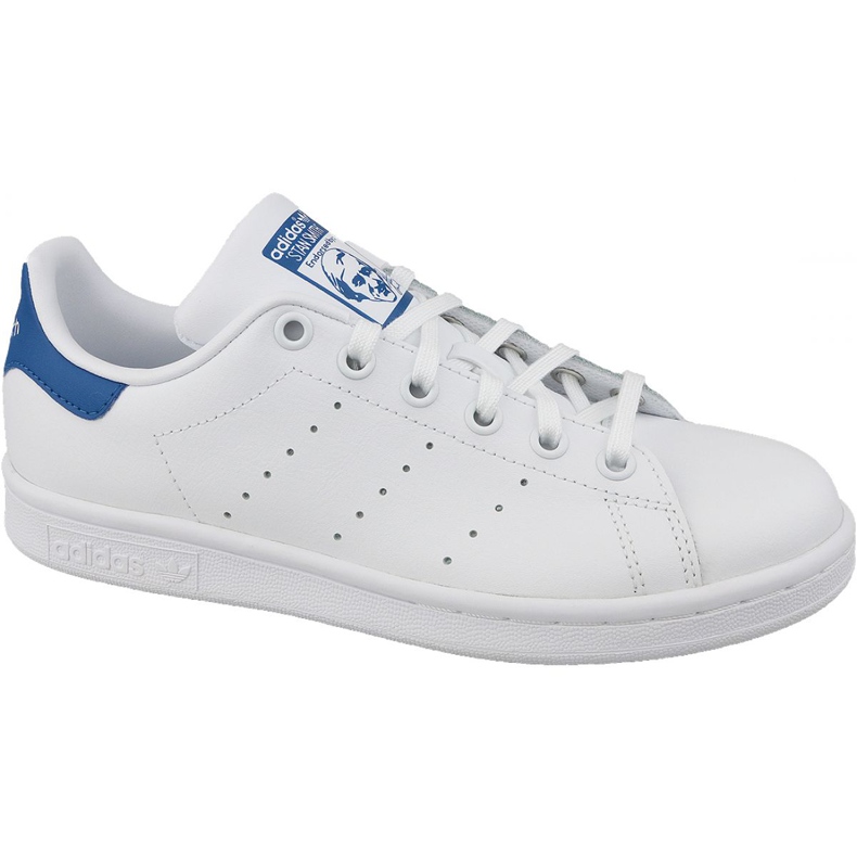 Pantofi albi Adidas Stan Smith Jr S74778