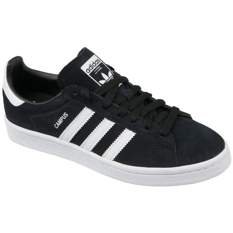 Pantofi Adidas Originals Campus Jr BY9580 negru Pantofi Adidas Originals Campus Jr BY9580 negru