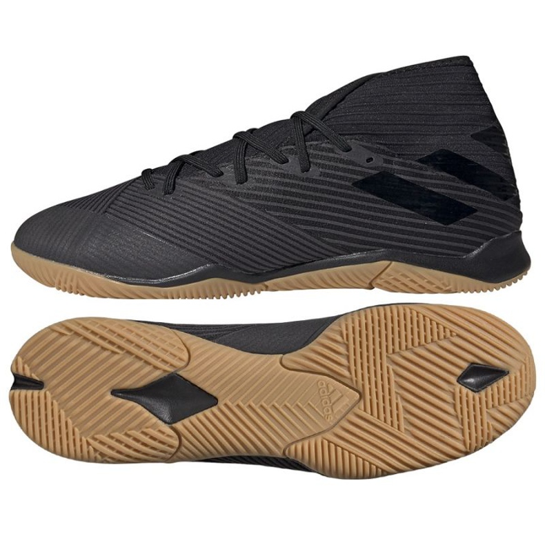 Încălțăminte de interior adidas Nemeziz 19.3 In M F34413 negru negru