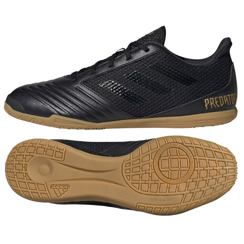 Încălțăminte de interior adidas Predator 19.4 În Sala M F35633 negru negru