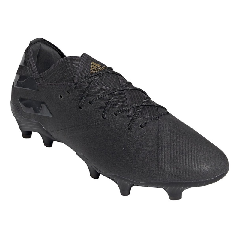 Ghete de fotbal Adidas Nemeziz 19.1 Fg M F34409 negru negru Ghete de fotbal Adidas Nemeziz 19.1 Fg M F34409 negru negru