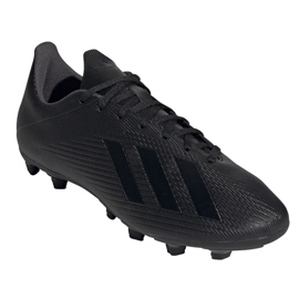 Ghete de fotbal Adidas X 19.4 FxG M F35377 negru negru
