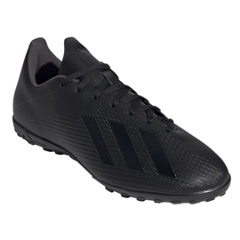 Ghete de fotbal Adidas X 19.4 Tf M F35343 negru negru Ghete de fotbal Adidas X 19.4 Tf M F35343 negru negru