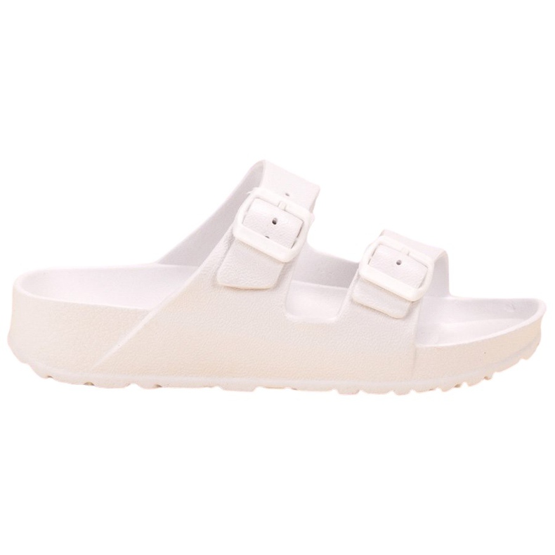 SHELOVET Papuci ușori cu cataramă alb SHELOVET Papuci ușori cu cataramă alb