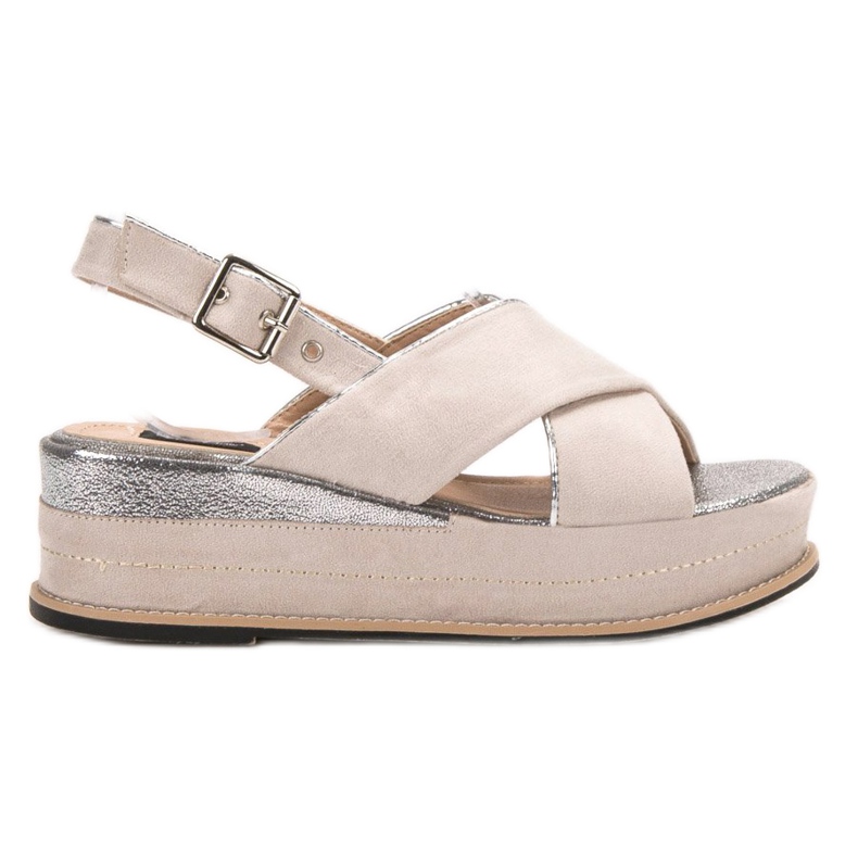 Lily Shoes Sandale de închidere cu cataramă maro