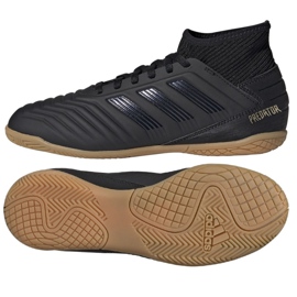 Încălțăminte de interior adidas Predator 19.3 In Jr G25805 negru negru Încălțăminte de interior adidas Predator 19.3 In Jr G25805 negru negru