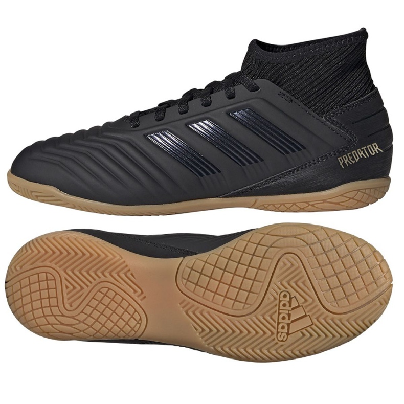 Încălțăminte de interior adidas Predator 19.3 In Jr G25805 negru negru