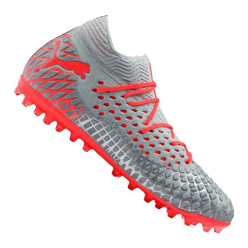 Ghete de fotbal Puma Future 4.1 Netfit Mg M 105678-01 multicolor gri