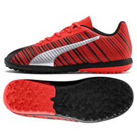 Ghete de fotbal Puma One 5.4 Tt Jr 105662 01 multicolor roșu