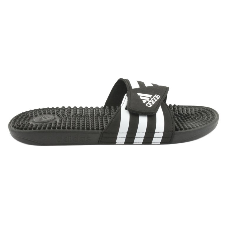 Pantofi Adidas Adissage M F35580 cu velcro alb negru