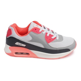 Adidași sport B306A-38 Alb negru gri multicolor