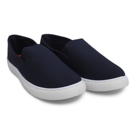 Slip On Sneakers Slip On TL202 Blue Navy albastru marin Slip On Sneakers Slip On TL202 Blue Navy albastru marin