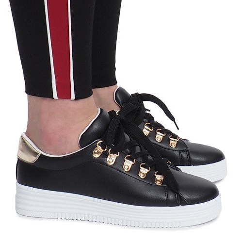 Adidași negri de la Rucola negru