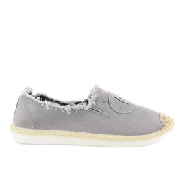 Espadrile cu alunecare gri NB273P-3 Espadrile cu alunecare gri NB273P-3