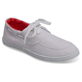 Mocasini din stofă Adidași VB14 Alb Mocasini din stofă Adidași VB14 Alb