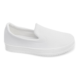 Adidași Slip On M011 Alb Adidași Slip On M011 Alb