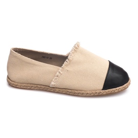 Espadrile din lână 760 Adidași bej negru Espadrile din lână 760 Adidași bej negru