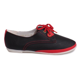 Pantofi Jazz Openwork CS002 Negru