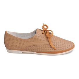 Încălțăminte Jazz Openwork CS002 Camel maro