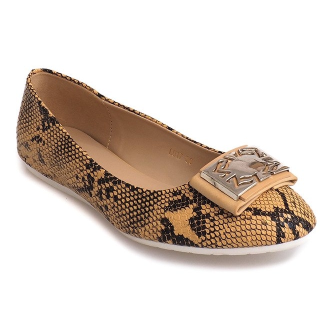 Balerini cu arc LU17 Bej Balerini cu arc LU17 Bej