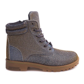 Timberki Trapery TL042-13 GREY / BROWN gri