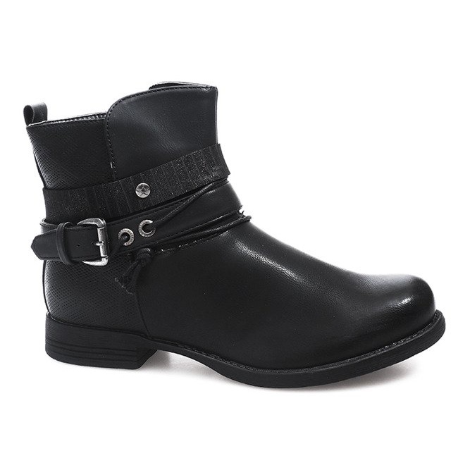 Decorat cu cizme 037-PA Negru