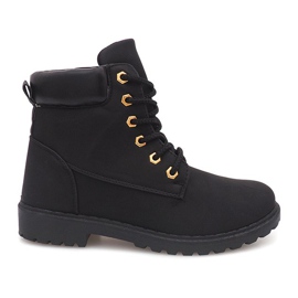 Timberki Trapery 6612 Negru Timberki Trapery 6612 Negru