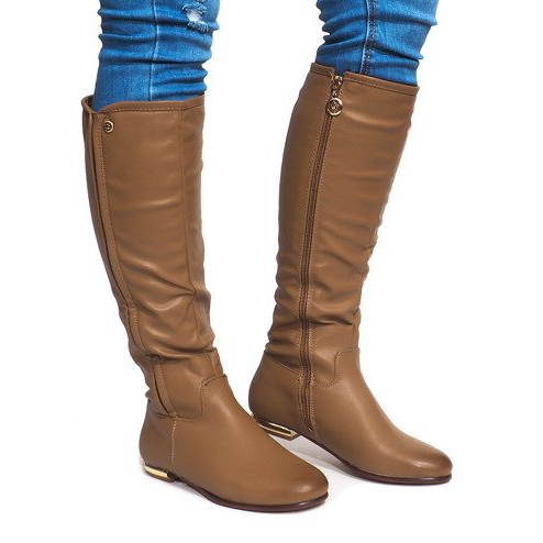 Încălțăminte caldă caldă TL12865-18 Kaki multicolor verde