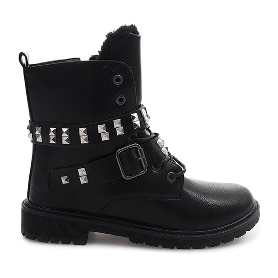 Cizme extravagante calde TL0133-1 Negre negru