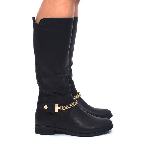Ghete Saszki Boots CD1402 Negru