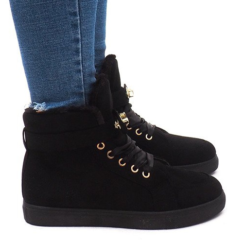 BM Adidași calzi BOK-1122 Negru