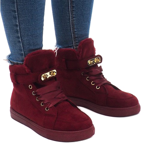 Adidași calzi BOK-1122 Roșu Adidași calzi BOK-1122 Roșu