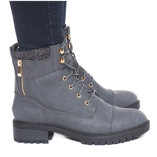 Cizme calde B9817-KB Gri