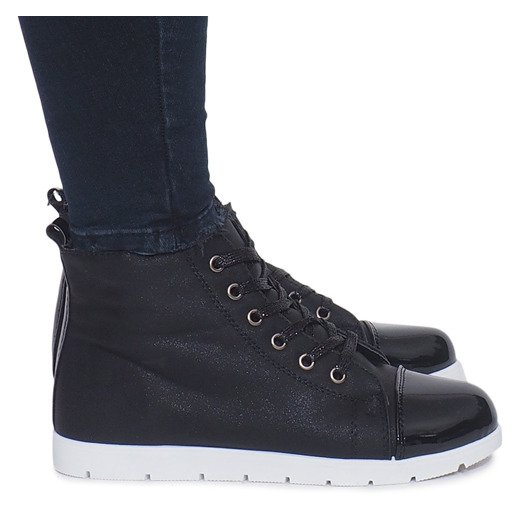 Adidași negri calzi VT-63 negru