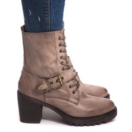 Cizme militare calde S167 Kaki multicolor verde Cizme militare calde S167 Kaki multicolor verde