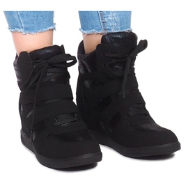 Adidași cu pană 1628 Negru Adidași cu pană 1628 Negru