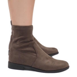 Ghete din piele de căprioară Jodhpur XQ99 Khaki multicolor verde Ghete din piele de căprioară Jodhpur XQ99 Khaki multicolor verde