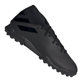 Ghete de fotbal Adidas Nemeziz 19.3 Tf M F34428 negru negru