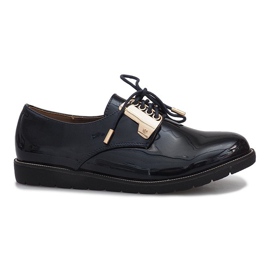 Pantofi lăcuți bleumarin Rose albastru marin